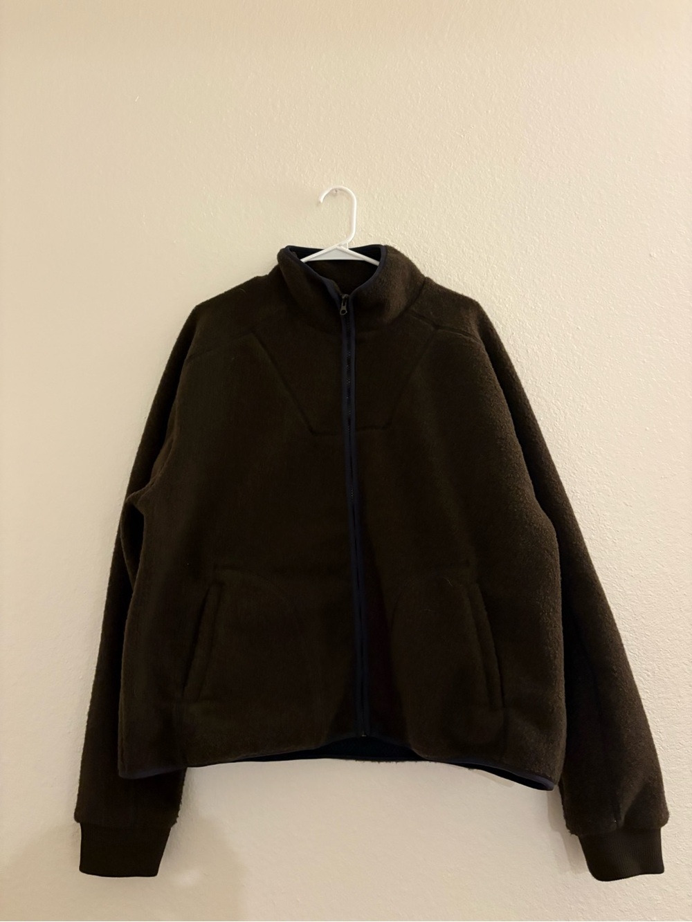 Zara Men’s Brown Zip Front Jacket
